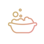 ベビーバス イラスト