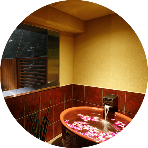 半露天風呂付客室 イメージ